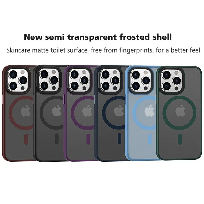 Luxury Magnetic For Magsafe Wireless Charging Phone Case - Image 2