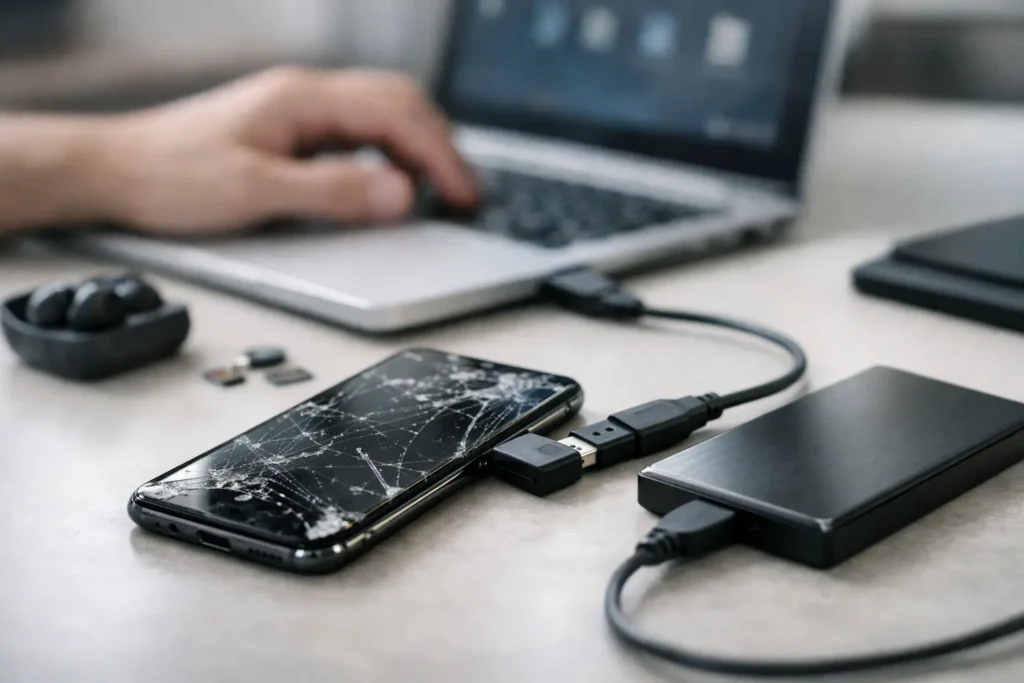 How to Recover Data From Broken Phone