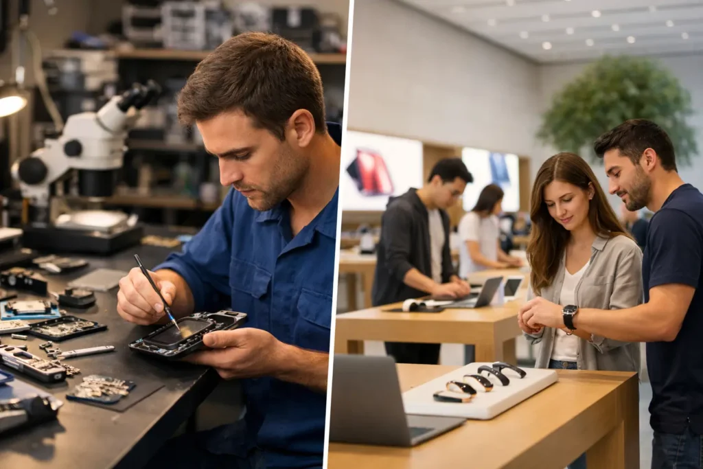 Repair Shop Versus Apple Store: Which Wins?