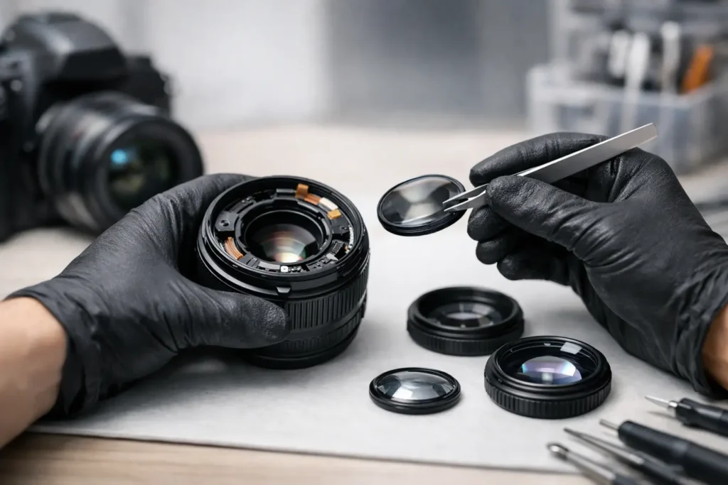 Camera Lens Replacement Service Explained