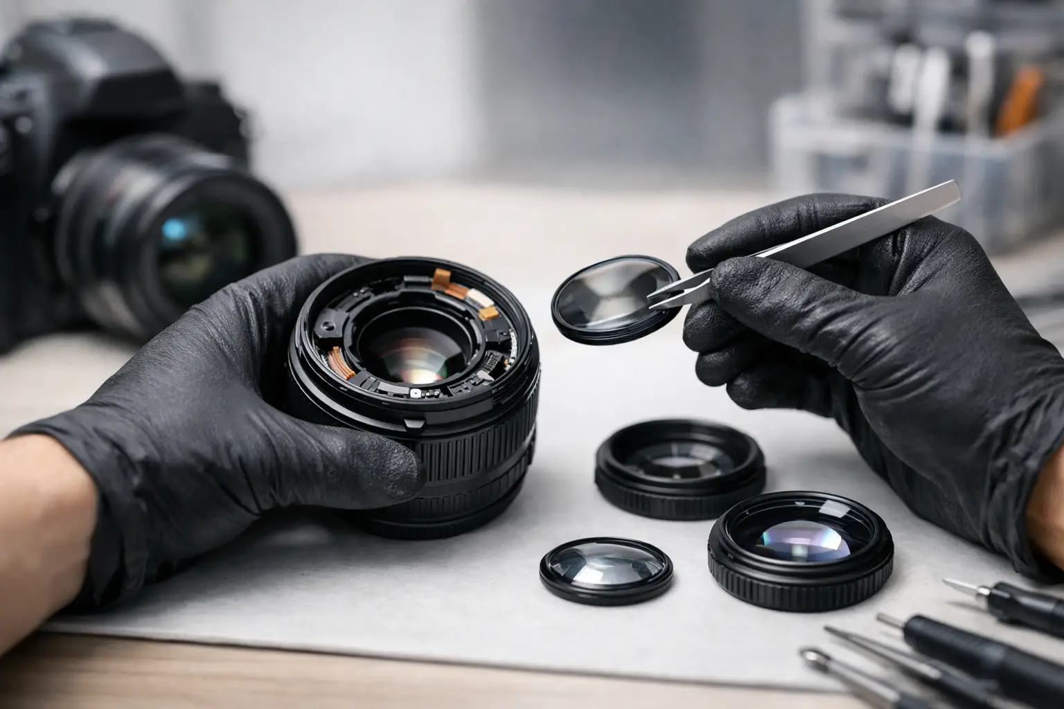 Camera Lens Replacement Service Explained