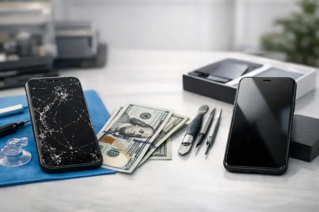 Screen Repair Versus Replacement Cost